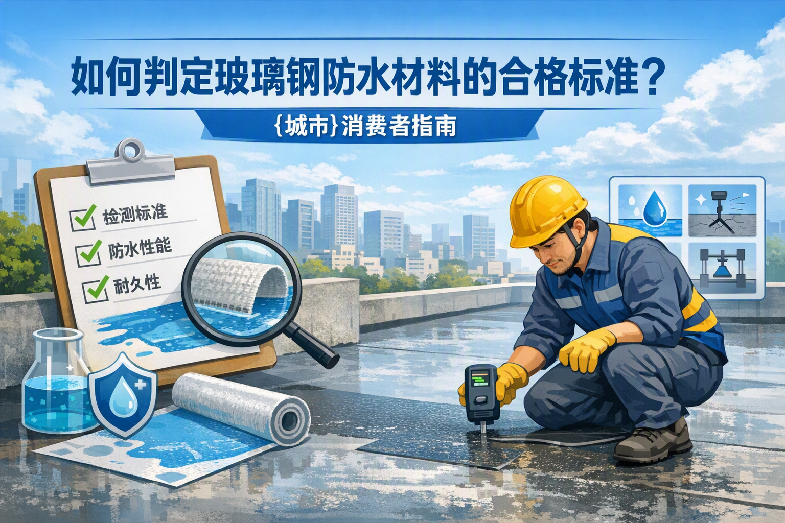 如何判定玻璃钢防水材料的合格标准？ 汕尾 消费者指南