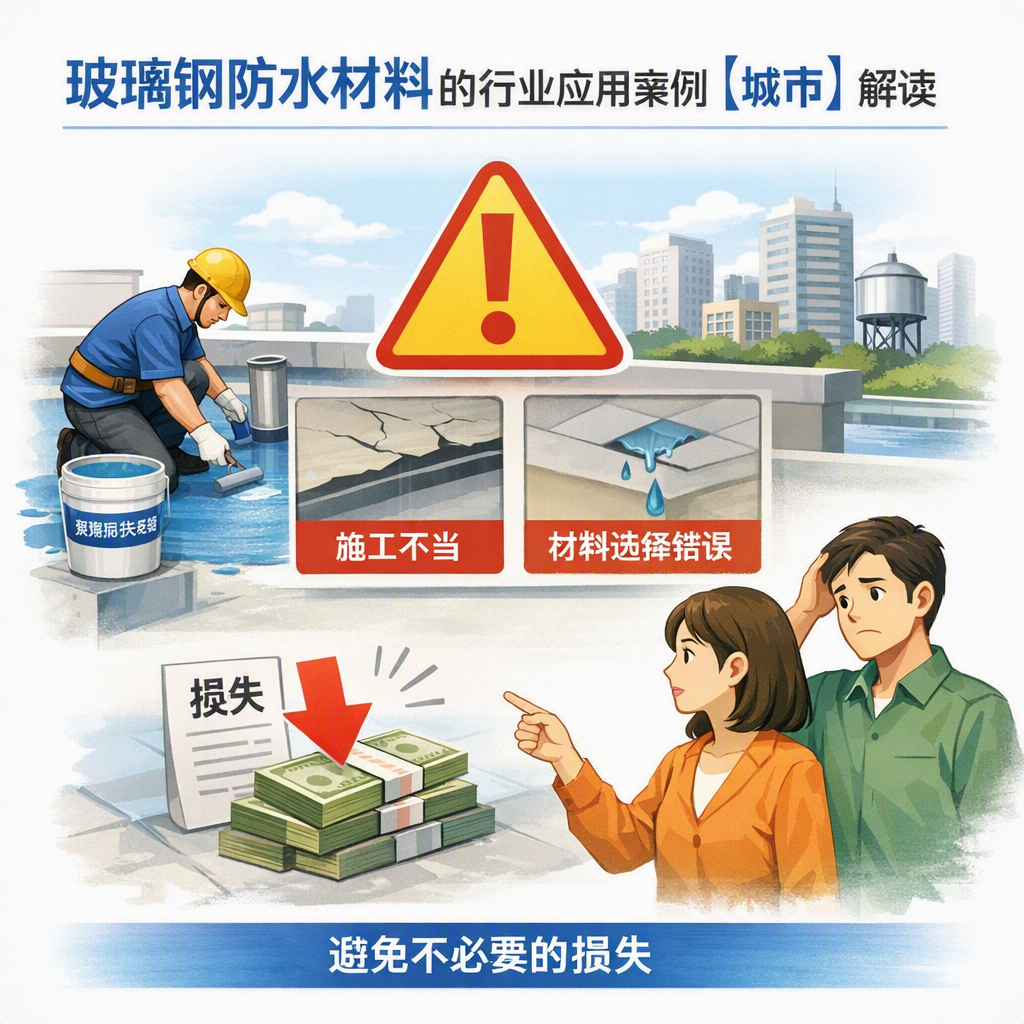 玻璃钢防水材料的行业应用案例,汕尾解读
