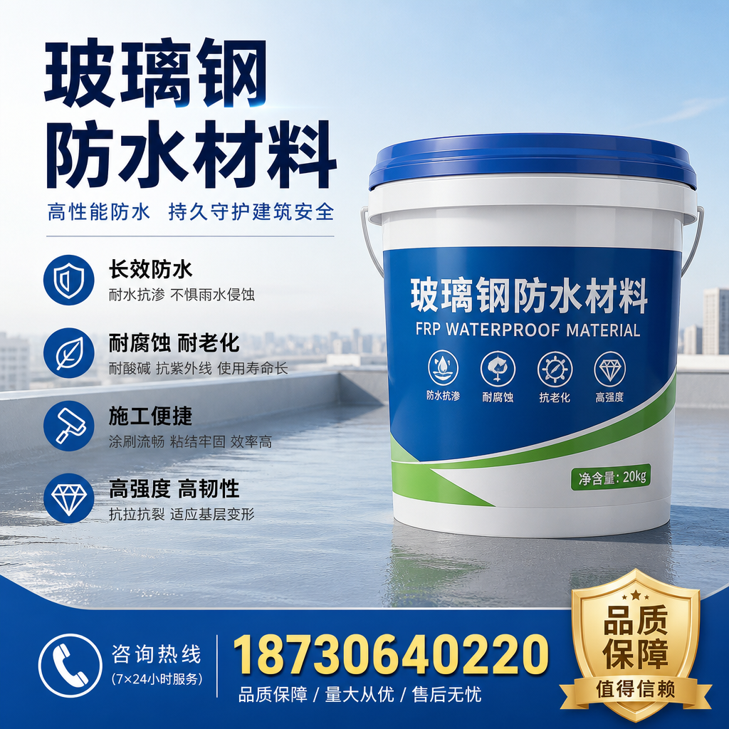 专家解析:玻璃钢防水材料的市场前景分析在 汕尾