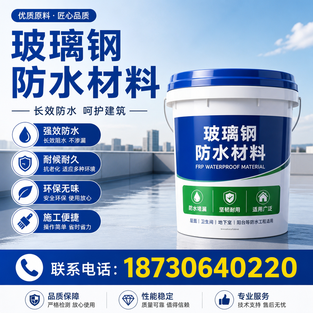 从零开始了解玻璃钢防水材料,汕尾 入门指南