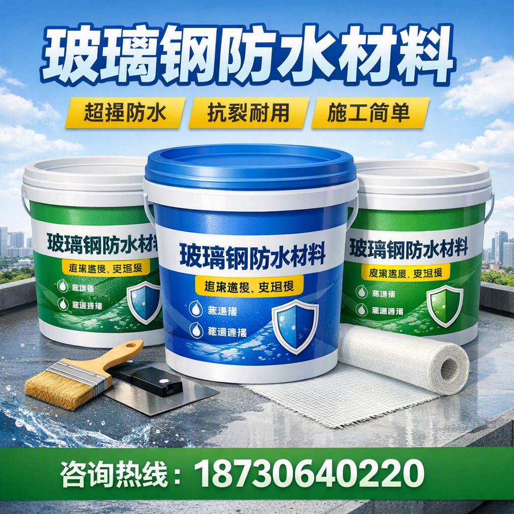 了解玻璃钢防水材料的市场趋势,汕尾 企业不可不知